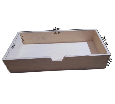 Wooden World Plywood Chest – 6 Drawer Multi-Size Organizer