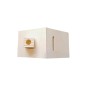 Wooden House-Shaped Money Box with Bottom Plug – Plywood Piggy Bank for Coins and Notes – 11x6x10.5 cm