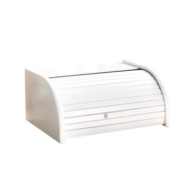 Small Wooden Bread Box – White Beech Wood