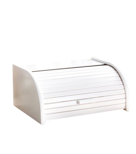 Small Wooden Bread Box – White Beech Wood