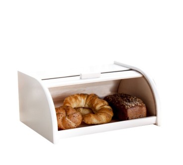 Small Wooden Bread Box – White Beech Wood