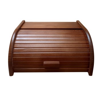 Wooden World – Dark Brown Beech Bread Box 40x30x18 cm