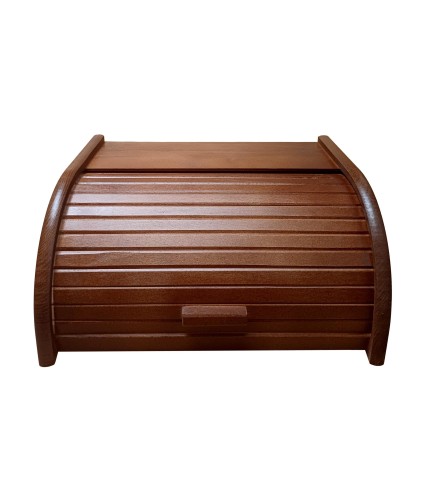 Wooden World – Dark Brown Beech Bread Box 40x30x18 cm