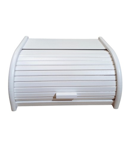 Large White Beech Bread Box – 40x30x18 cm