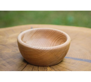 Wooden Bowl 10 cm – Natural Beech Wood – Oiled Finish
