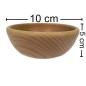 Wooden Bowl 10 cm – Natural Beech Wood, Oiled – Handmade Kitchen & Serving Bowl Wooden Bowl 10 cm – Natural Beech Wood, Oiled – Handmade Kitchen & Serving Bowl