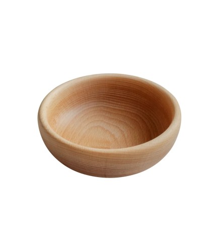 Wooden Bowl 16 cm – Natural Beech Wood – Oiled Finish