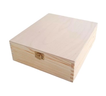 Wooden Tea Box – 9 Compartments – Handmade in UK