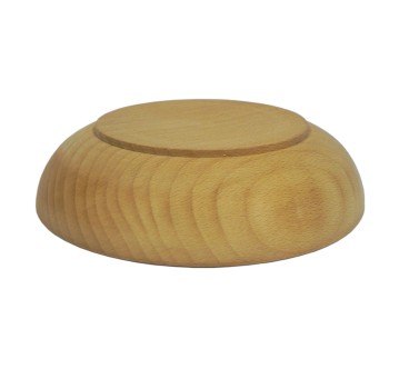 Wooden Bowl 30 cm – Natural Beech Wood – Oiled Finish