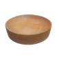 Wooden Bowl 20 cm – Straight-Sided Beech Wood, Oiled – Kitchen & Serving Bowl
