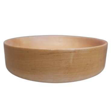 Wooden Bowl 20 cm – Straight-Sided Beech Wood – Oiled Finish
