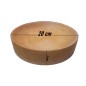 Wooden Bowl 20 cm – Straight-Sided Beech Wood, Oiled – Kitchen & Serving Bowl
