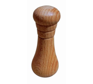 Wooden World Wooden Mortar and Pestle – Beech Wood Kitchen Tool