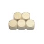 Raw Beech Wood Dice Set of 5 – 2 cm Blank Wooden Cubes for DIY, Crafts & Games