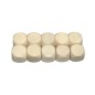 Raw Beech Wood Dice Set of 10 – 2 cm Blank Wooden Cubes for DIY, Crafts & Games