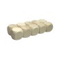 Raw Beech Wood Dice Set of 10 – 3 cm Blank Wooden Cubes for DIY, Crafts & Games