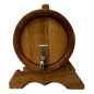 Oak Barrel with Stand and Tap – 6L Beverage Dispenser for Wine, Whiskey & Spirits Oak Barrel with Stand and Tap – 6L Beverage Dispenser for Wine, Whiskey & Spirits