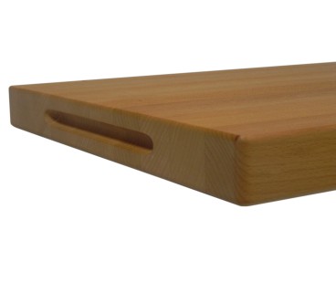 Wooden World Beech Cutting Board with Handle – 39x28x4 cm