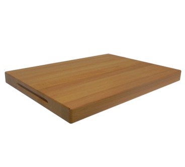 Wooden World Beech Cutting Board with Handle – 39x28x4 cm