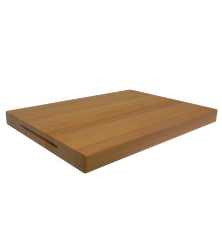 Wooden World Beech Cutting Board with Handle – 39x28x4 cm