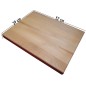 Beech Wood Cutting Board Block with Handle – 52x39x4 cm