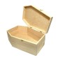 Wooden World large wooden coffin-shaped box Halloween decorative storage 58cm Wooden World large wooden coffin-shaped box Halloween decorative storage 58cm