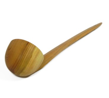 Wooden World Cherry Wood Ladle – 38 cm
