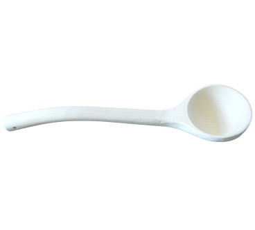 Wooden World Linden Wood Ladle – 41 cm Natural Eco Scoop for Kitchen, Sauna & DIY Crafts