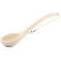 Wooden World - Hand-Carved Linden Wood Sauna Ladle 41 cm, Unfinished Wooden Water Scoop