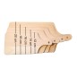 Wooden World Set of 5 Wooden Boards with Handle, Beech Wood, Traditional Kitchen Boards, 5 Sizes Wooden World Set of 5 Wooden Boards with Handle, Beech Wood, Traditional Kitchen Boards, 5 Sizes