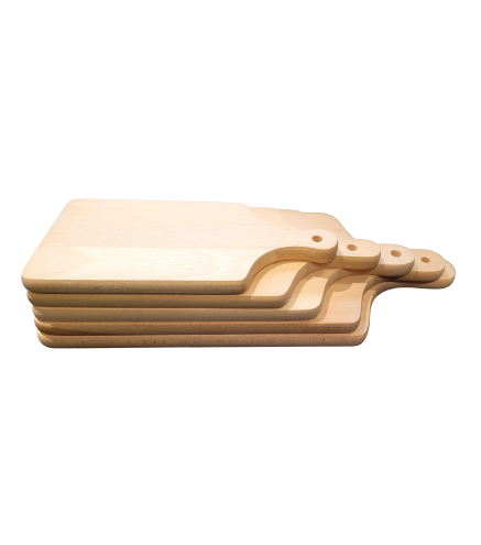Wooden World Beech Cutting Board 42x20 cm with Handle