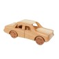 Wooden World wooden toy car Fiat 125p 12cm natural wood
