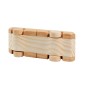 Wooden World wooden toy car Fiat 125p 12cm natural wood