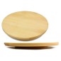 Wooden World round beech Lazy Susan turntable 45cm diameter oiled wood
