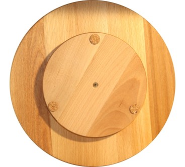 Round ash Lazy Susan 33cm with 5 compartments - Wooden World