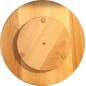 Wooden World round ash Lazy Susan serving board 33cm with 5 compartments