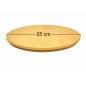 25 cm Wooden Rotating Serving Board Lazy Susan – Oiled Plywood