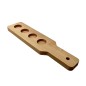 Beech Shot Glass Serving Board 30x7 cm with 4 Holes