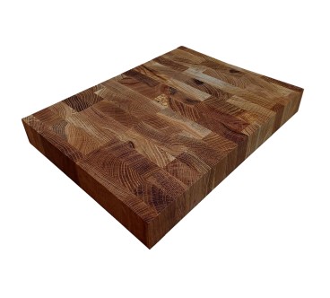 Oak End Grain Chopping Block 32x24 cm