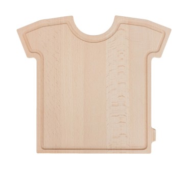 Beech Shirt Shape Cutting Board 28x25 cm