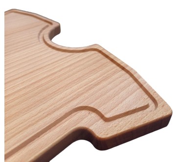 Beech Shirt Shape Cutting Board 28x25 cm