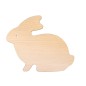 Beech Wooden Cutting Board Rabbit Shape 25x20.5 cm Beech Wooden Cutting Board Rabbit Shape 25x20.5 cm
