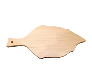 Beech Leaf Cutting Board 39×19 cm – Oiled Board