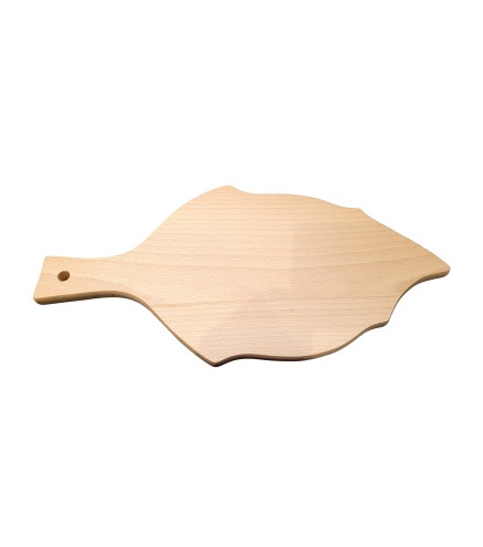 Beech Leaf Cutting Board 39×19 cm – Oiled Board