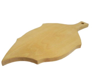 Beech Leaf Cutting Board 39×19 cm – Oiled Board