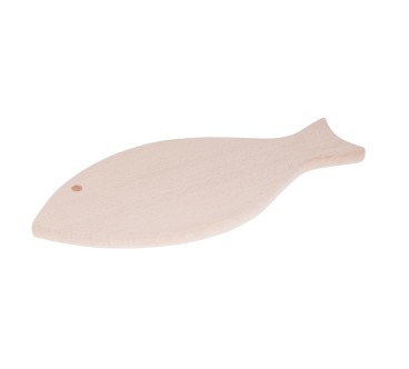 Fish Shape Beech Cutting Board 35x15.5 cm