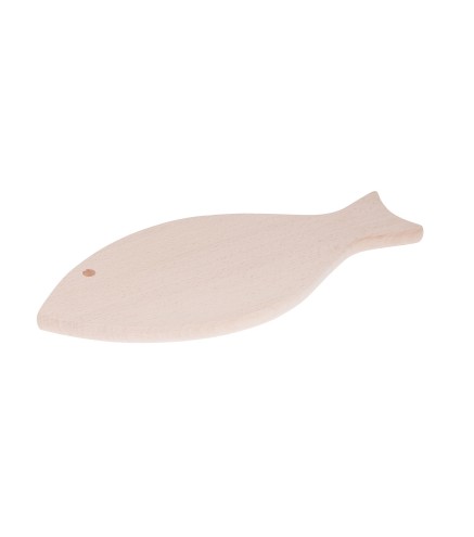 Fish Shape Beech Cutting Board 35x15.5 cm