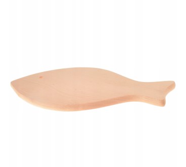 Fish Shape Beech Cutting Board 35x15.5 cm