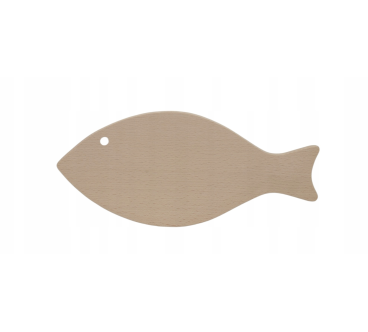 Fish Shape Beech Cutting Board 35x15.5 cm