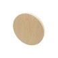 Small Round Beech Wood Cutting Board – Ø 15cm – 15mm Thick – Unfinished / Raw Wood